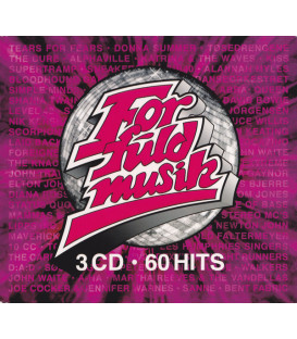 For Fuld Musik - 3 CD - 60 HITS - BRUGT