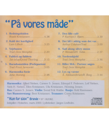 Kun for sjov - Brande - På vores måde - CD - BRUGT