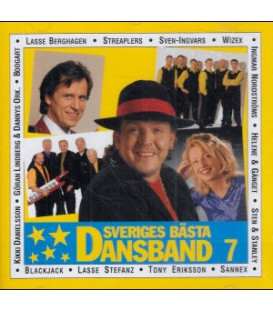 Sveriges Bästa Dansband 7/97 - CD - BRUGT