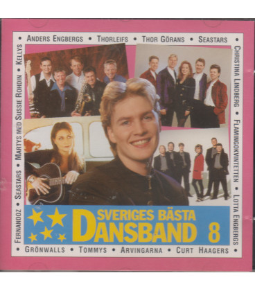 Sveriges Bästa Dansband 8/97 - CD - BRUGT