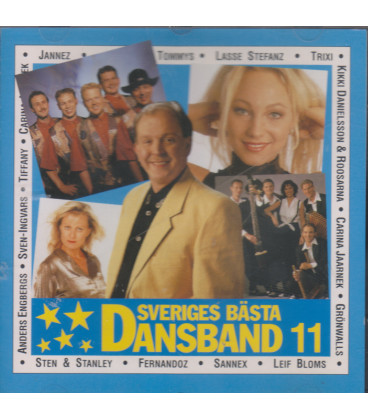 Sveriges Bästa Dansband 11/97 - CD - BRUGT