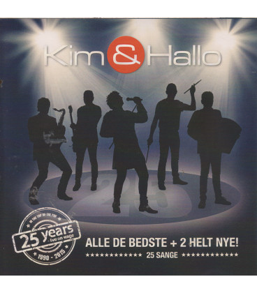 Kim & Hallo - 25 år med Kim & Hallo - CD - BRUGT