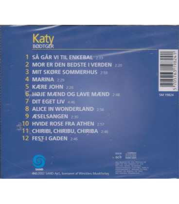 Katy Bødtger - Så går vi til enkebal - CD - NY
