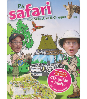 På safari med Sebastian & Chapper - DVD - BRUGT