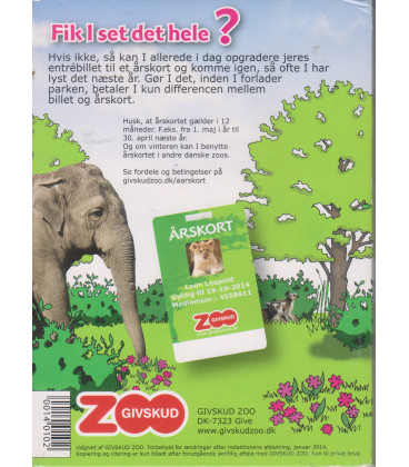 På safari med Sebastian & Chapper - DVD - BRUGT