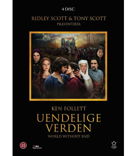 Ken Follet - Uendelige Verden - 4 DVD - BRUGT