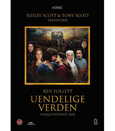 Ken Follet - Uendelige Verden - 4 DVD - BRUGT