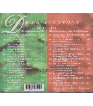 Dræsinebanden - Live i Tivoli - 2 CD - BRUGT