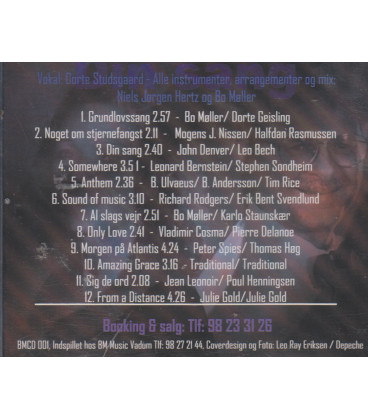 Dorte Studsgaard - Din Sang - CD - BRUGT