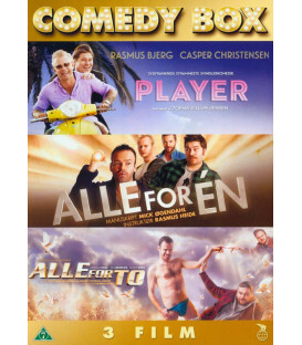 Comedy Box: Player / Alle for Én / Alle for To - 3 DVD - BRUGT