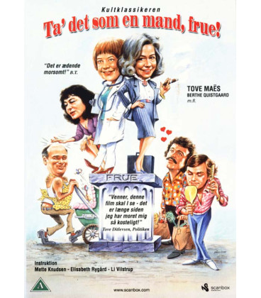 Ta' det som en mand, frue! - DVD - BRUGT