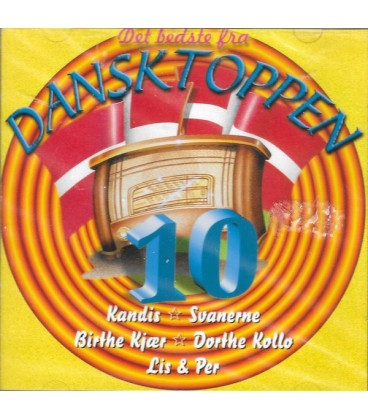 Det Bedste Fra Dansktoppen 10 - CD - BRUGT