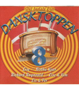Det bedste fra Dansktoppen 8 - CD - BRUGT