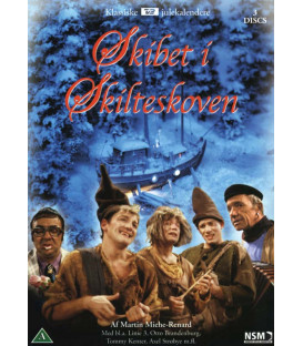 Skibet i Skilteskoven - 3 DVD - BRUGT
