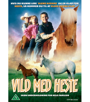 Vild med heste - DVD - BRUGT