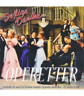 Dejlige Danske Operetter - 2 CD - BRUGT