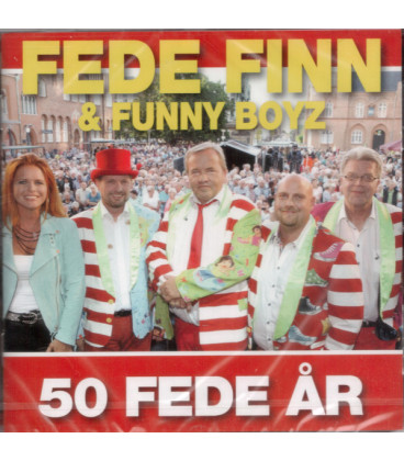 Fede Finn & Funny Boyz – 50 Fede År - CD - BRUGT