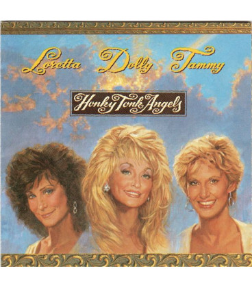 Honky Tonk Angels - Dolly Parton, Loretta Lynn, Tammy Wynette - CD - BRUGT