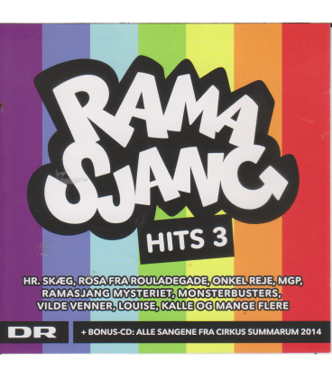 Ramasjang hits 3 - 2 CD - BRUGT