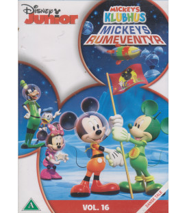 Mickeys klubhus 16: Mickeys Rumeventyr - DVD - BRUGT