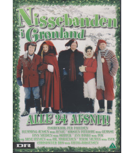 Nissebanden i Grønland - Alle 24 afsnit - 3 DVD - BRUGT