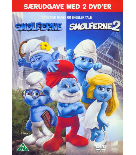 Smølferne 1 & 2 - 2 DVD - BRUGT