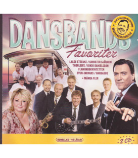 Dansbands Favoriter - 2 CD - BRUGT