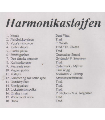 Harmonika Sjøjfen - CD - BRUGT