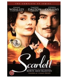 Scarlett: Hele Den 6 timers Fortsættelse Til Borte Med Blæsten - 2 DVD - BRUGT