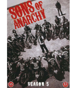 Sons of Anarchy: Season 5 - 4 DVD - BRUGT