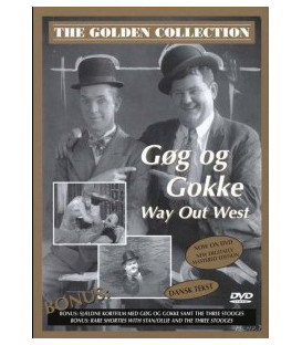 Gøg Og Gokke: Way Out West - DVD - BRUGT