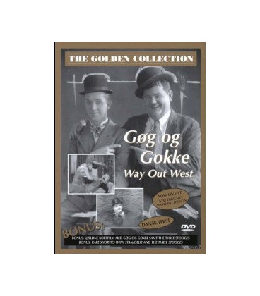 Gøg Og Gokke: Way Out West - DVD - BRUGT