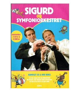 Sigurd Og Symfoniorkestret Boks - 2 CD - 2 DVD - BRUGT