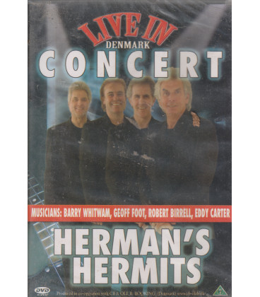 Herman´s Hermits - Live In Denmark - DVD - BRUGT