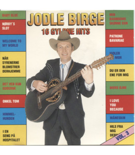 Jodle Birge – 16 Gyldne Hits Vol. 3 - CD - BRUGT