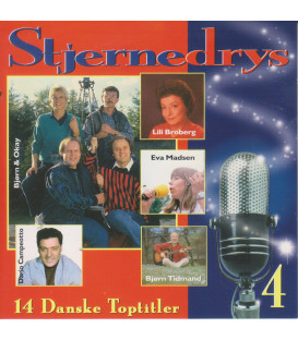 Stjernedrys 4 : 14 danske toptitler - CD - BRUGT