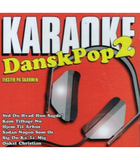 Karaoke DanskPop 2 - CD - BRUGT