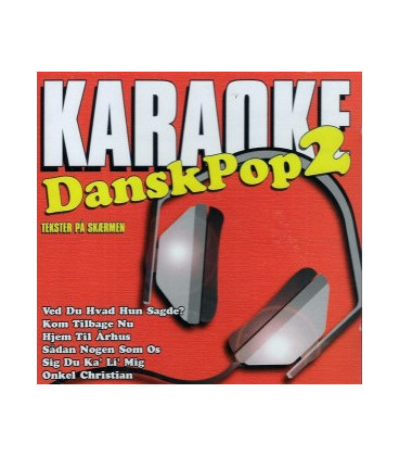 Karaoke DanskPop 2 - CD - BRUGT