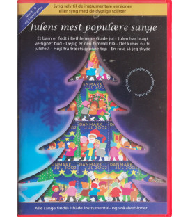Julens Mest Populære Sange - Blå - CD - BRUGT