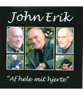 John Erik - Af hele mit hjerte - CD - BRUGT