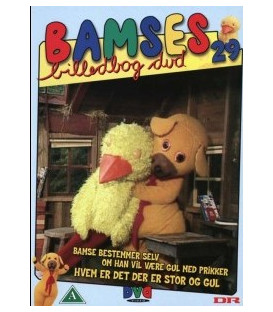 Bamses Billedbog 29: Bamse Bestemmer Selv Om.. + Hvem Er Det Der Er Stor Og Gul? - DVD - BRUGT