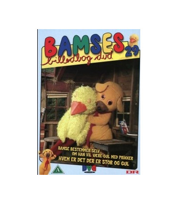 Bamses Billedbog 29: Bamse Bestemmer Selv Om.. + Hvem Er Det Der Er Stor Og Gul? - DVD - BRUGT