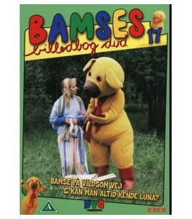 Bamses Billedbog 17: Bamse På Vildsom Vej + Kan Man Altid Kende Luna - DVD - BRUGT