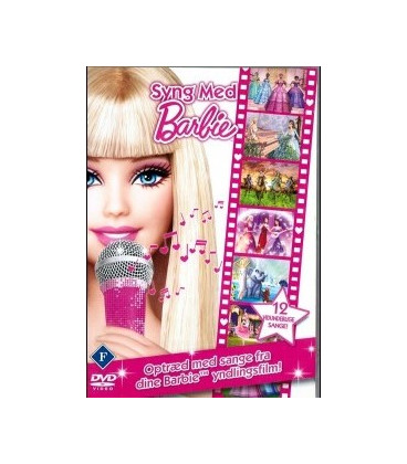 Barbie  - Syng Med Barbie - DVD - BRUGT