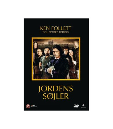 Jordens Søjler - Ken Follett  -  4 DVD - BRUGT