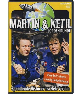Martin & Ketil: Jorden Rundt  - 2 DVD - BRUGT