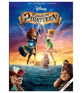 Klokkeblomst og Piratfeen - DVD - BRUGT