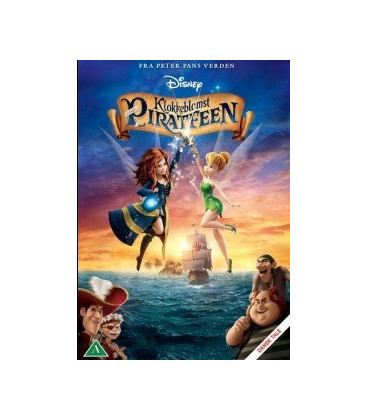 Klokkeblomst og Piratfeen - DVD - BRUGT