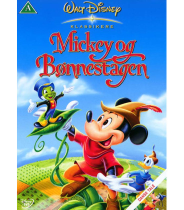 Mickey og Bønnestagen - Disney Klassiker - Guldnummer 9 - DVD - NY