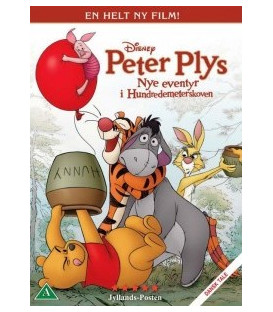 Peter Plys: Nye eventyr i Hundredemeterskoven - DVD - BRUGT